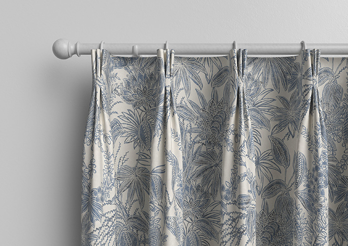 Maui, Indigo - Made to Measure Curtains - Image 11